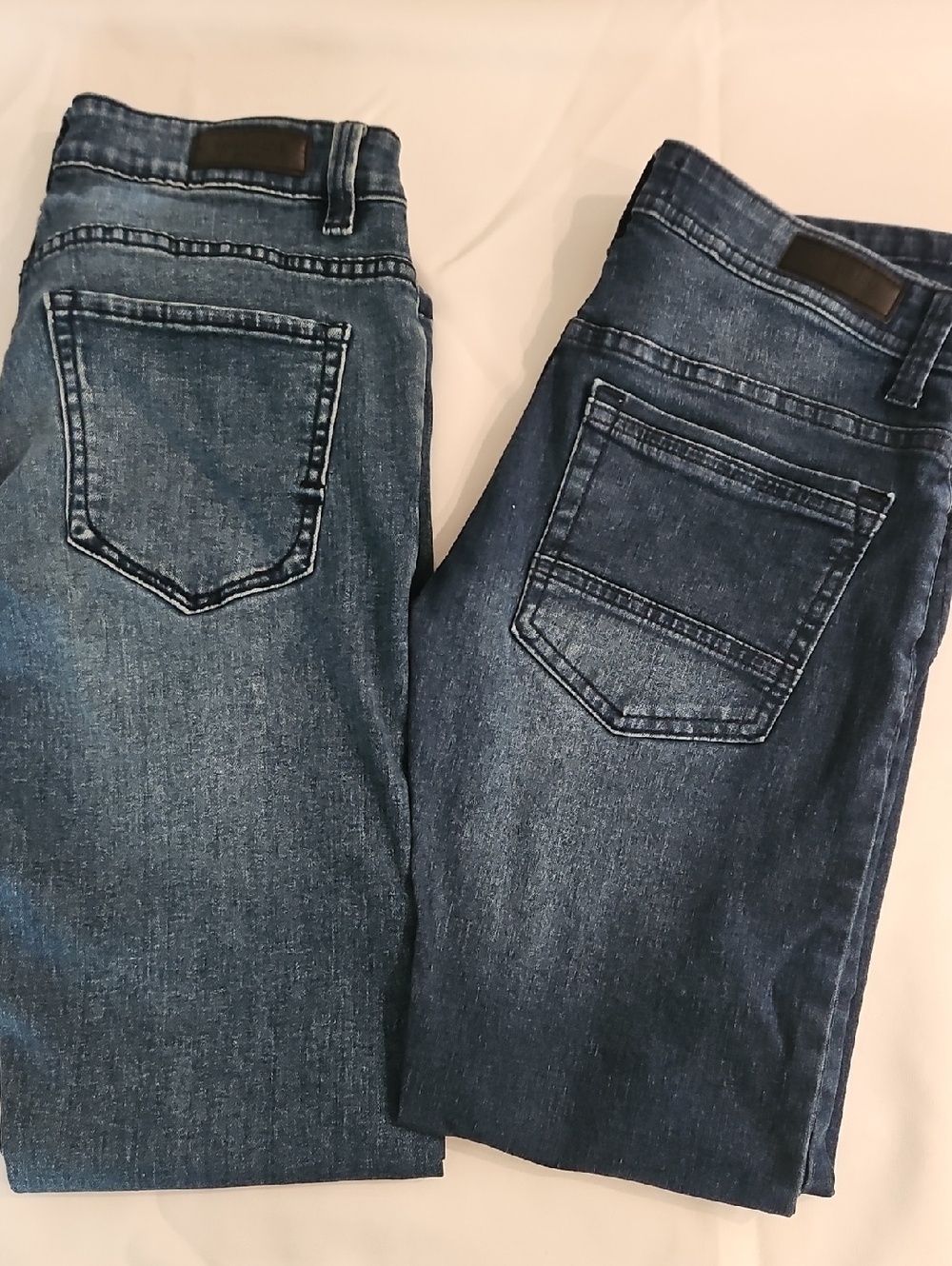 Kenneth Cole New York Kids Dark Blue Denim Jeans - Pair